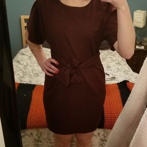 WORN ONCE Express M Cocktail Dress with Tie